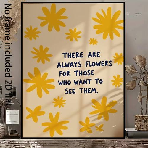 artikel foto 2d plat, 2d plat, 2d plat 1- decoratief canvas schilderij er zijn altijd bloemen die voor - bloemen decoratief canvas schilderij canvas schilderij