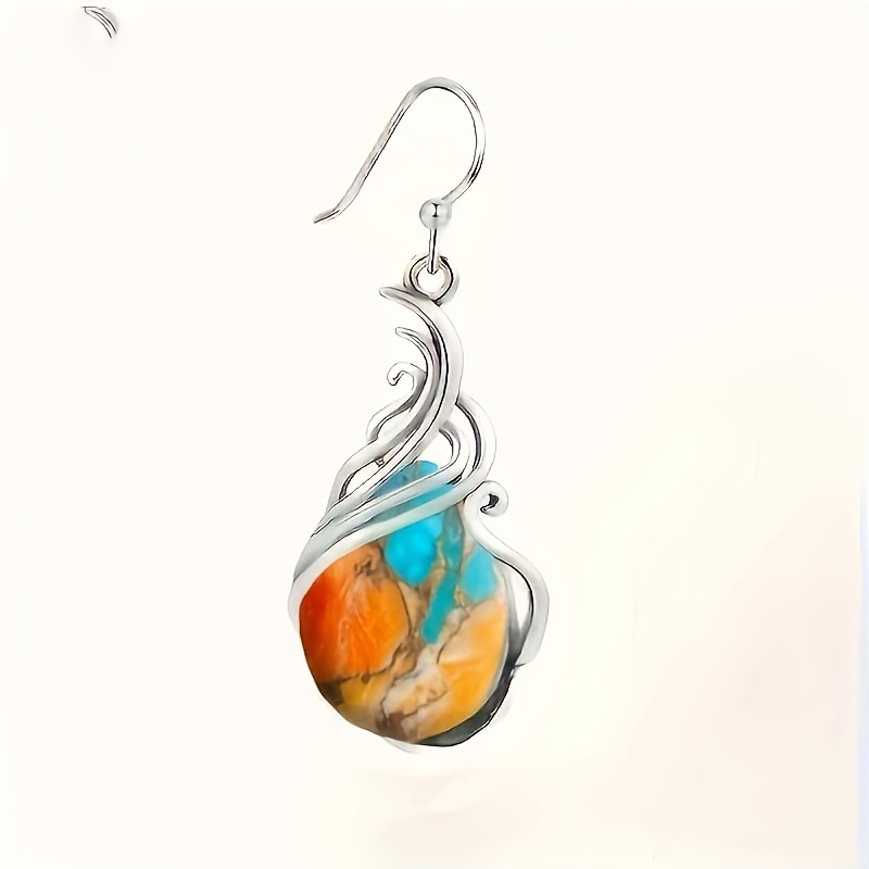 Fashionable Retro Bohemian Style Drop Earrings