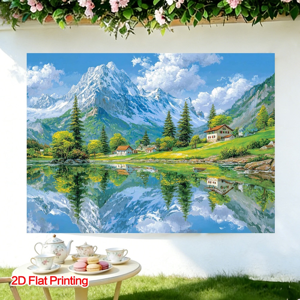 mountain background sold on Temu Australia
