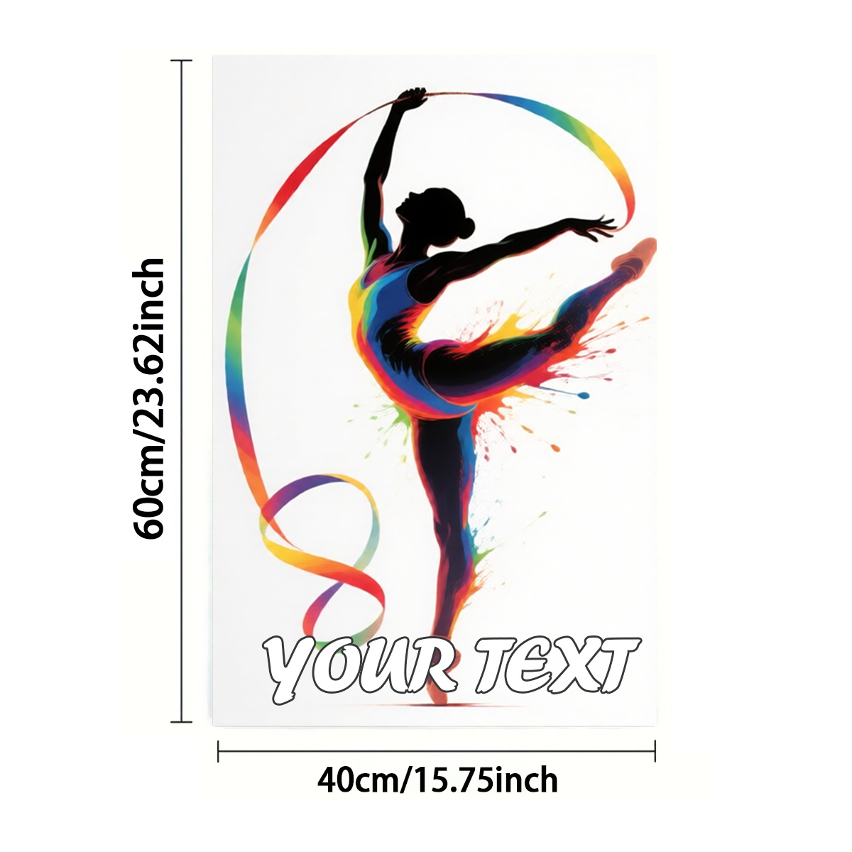 TEMU 2d Flat, 1/2pcs Bulk Custom Towels Suitable For Sports Competitions & - Rectangular Microfiber With Rhythmic Gymnastics , Quick-dry Suitable For