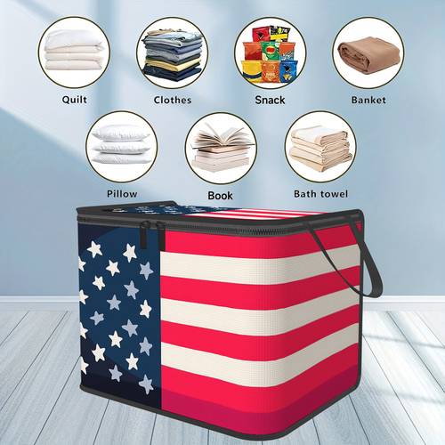 1 extra large foldable zippered storage bin featuring a soft fabric lid storage box suitable for storing clothes pants and bedding ideal as a moving storage solution wardrobe organizer or under bed storage