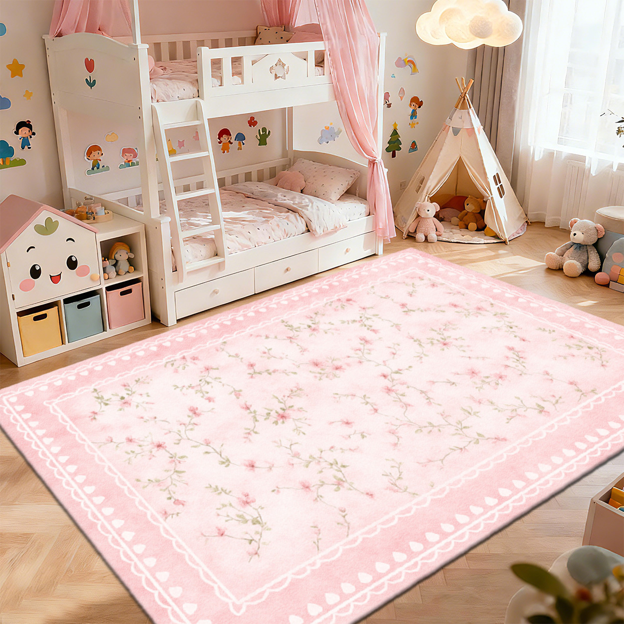 kids room rugs sold on Temu United States