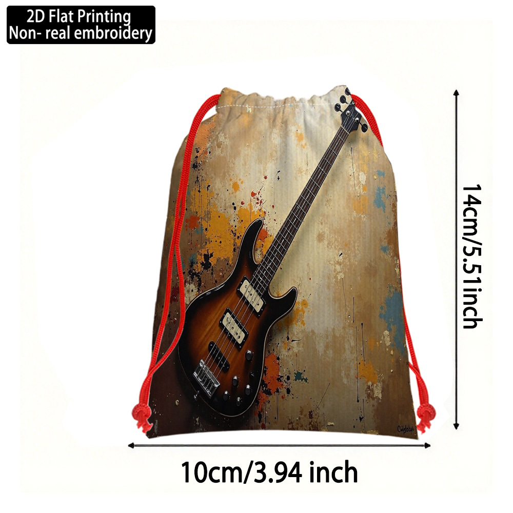 10pcs Electric Guitar Gift Set with Sunset Gradient Finish