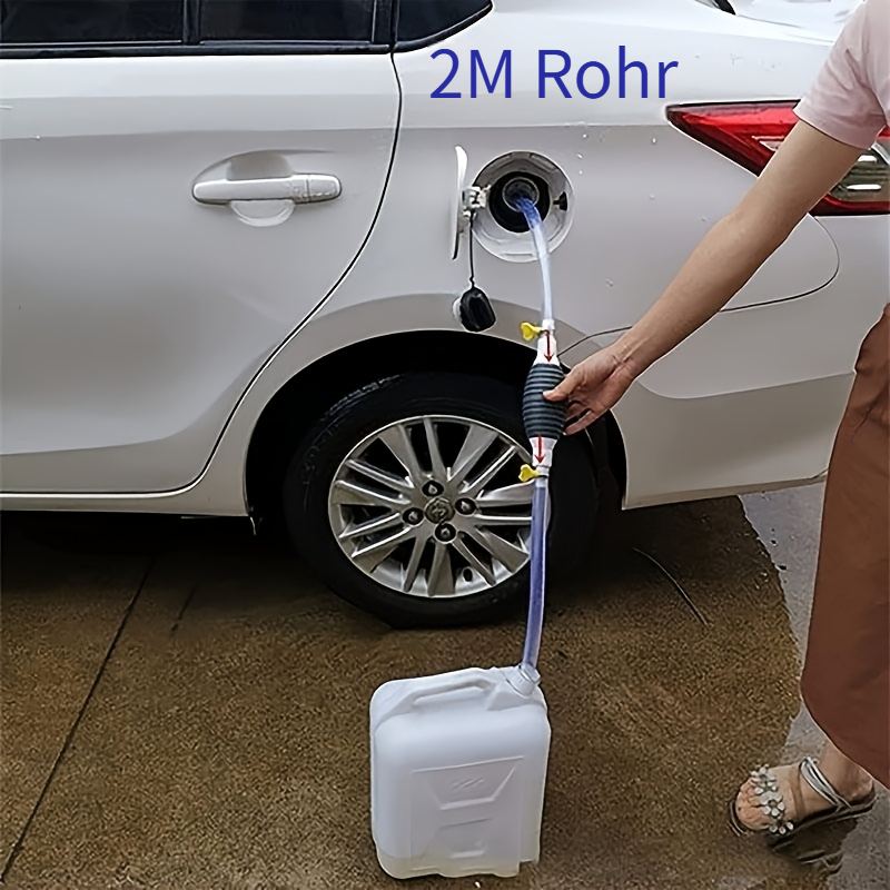 Siphonpumpe für Benzin Gas Öl Kraftstoff Benzin Diesel Flüssigkeit Wasser Aquarium,Manuelle