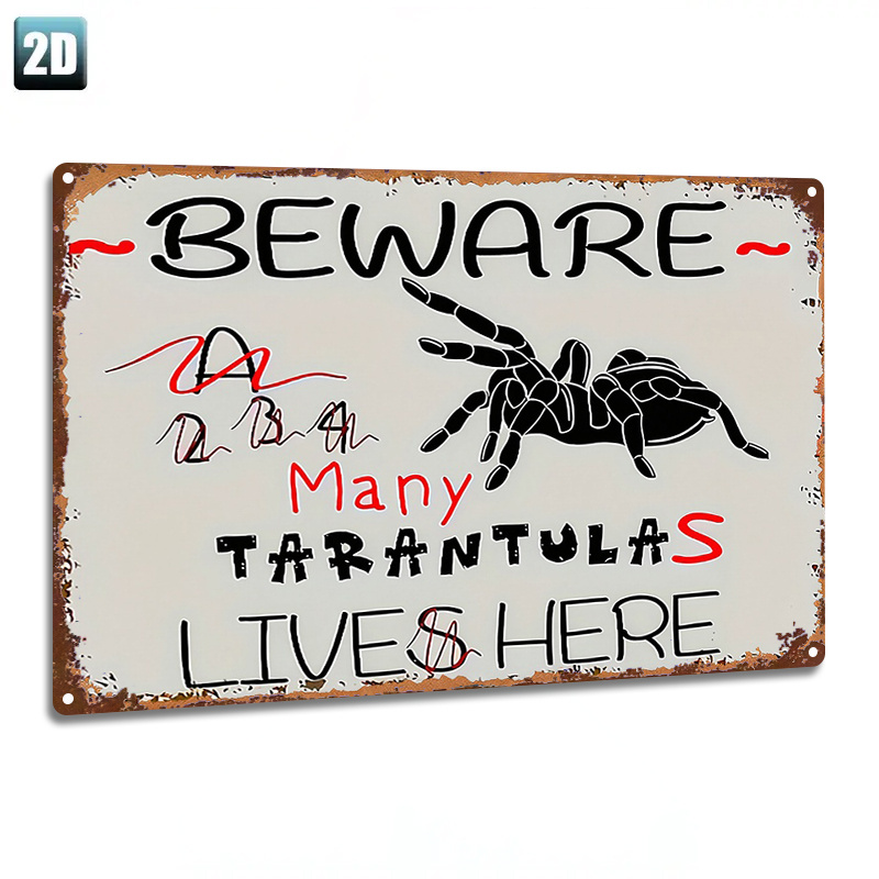 TEMU 2d Flat - 1pc Metal Sign, 2d Flat, 
