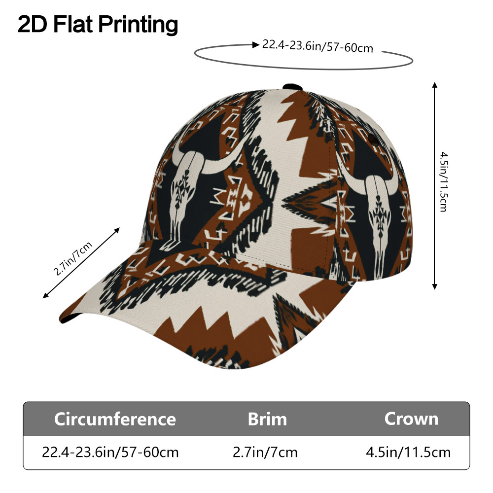 TEMU 1pc 2d Flat Skull Design Artwork Unisex Baseball , Adjustable Stylish Duckbill Hat, Lightweight Comfortable For Wear, Travel, Shopping And