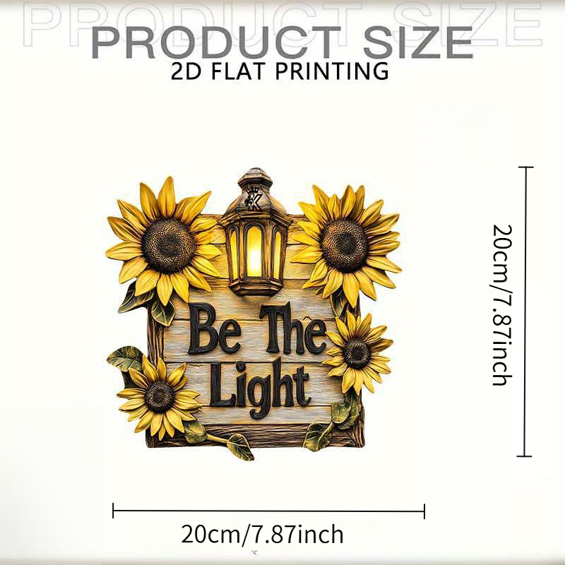 2D Flat - 【2D Flat】 2D Flat - [2D Flat] 2D Flat, 2D Flat Printing, 1pc of Sunflower 