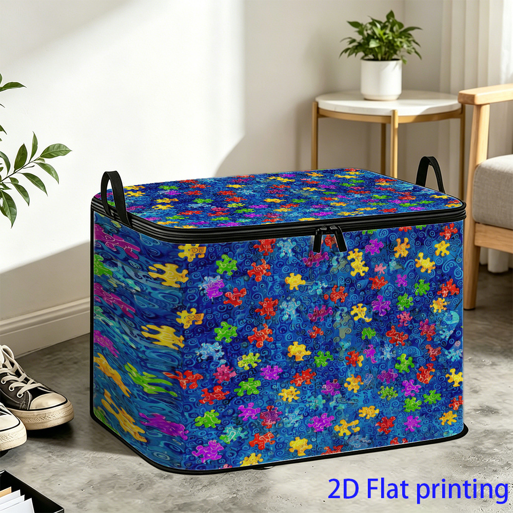 puzzle storage boxes sold on Temu Canada