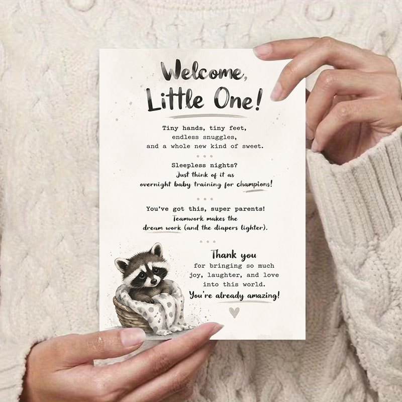 Greeting Card for New Parents Celebrating New Life