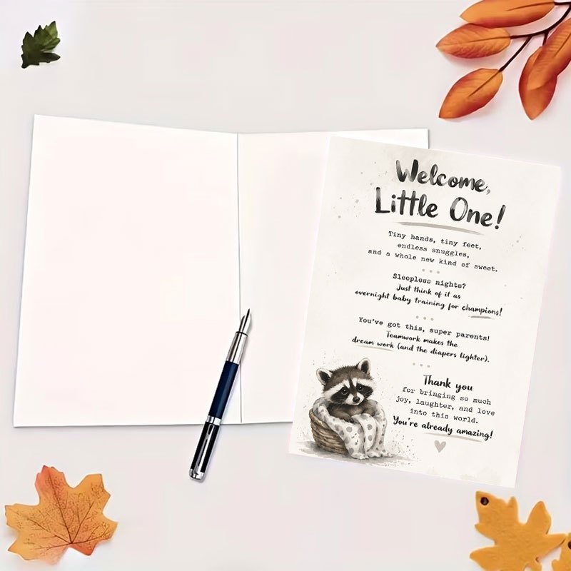 Greeting Card for New Parents Celebrating New Life