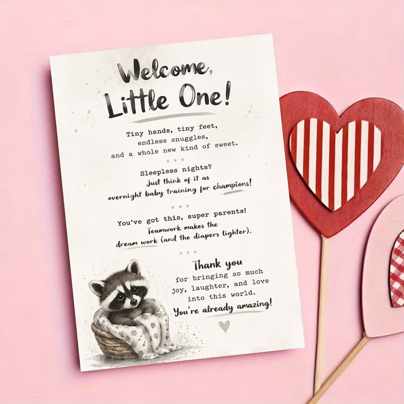 Greeting Card for New Parents Celebrating New Life