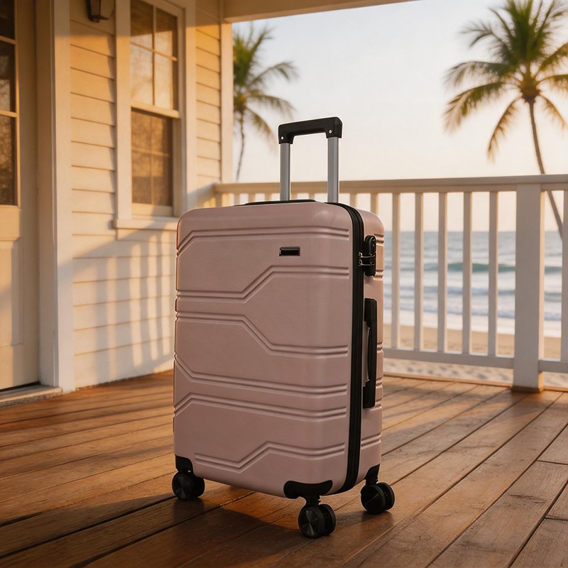 24-Inch Trendy Brand Collaboration Suitcase with Spinner Wheels