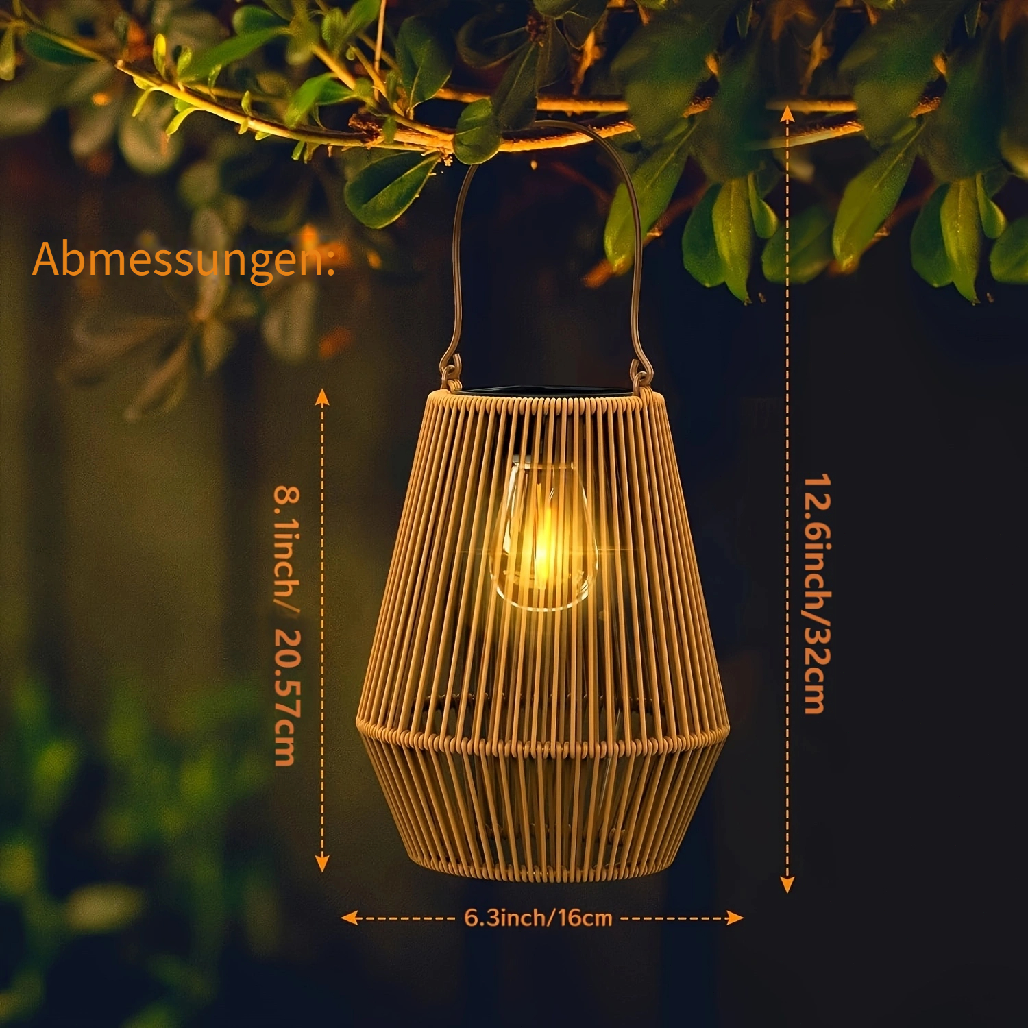 Yardenfun 2er-Set Mini-Solar-Laternen Mit Tierfigur – Hängend, Harz, Schwarz, LED, Wetterfest – Für Garten, Terrasse, Camping & Deko – 8,5x4,8cm Tierlaterne Gartenbeleuchtung