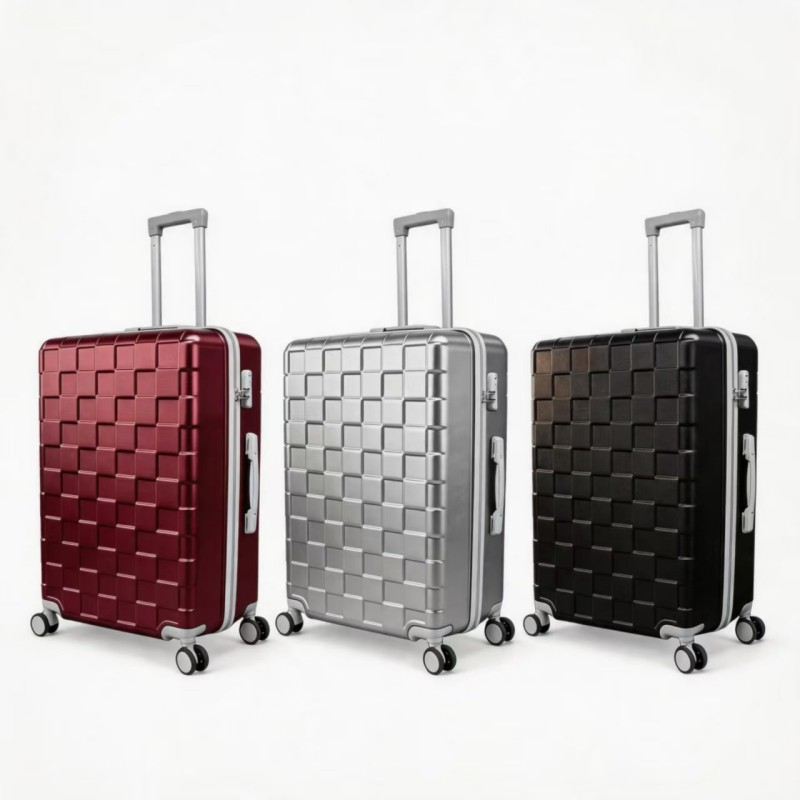 28-Inch Four-Wheel Rotating Travel Suitcase with Expandable Design