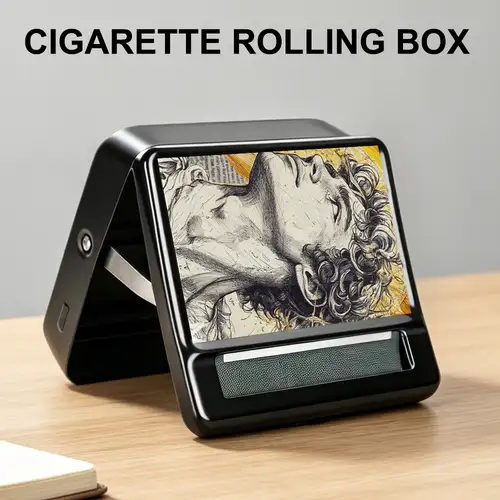 best cigarette making machine electric maker REVOLUTION 22 Electric Cigarette Maker - 20% FASTER! 1/2W x 4D x 3.8H (without the tray attached) Automatic Cigarette Making Machines