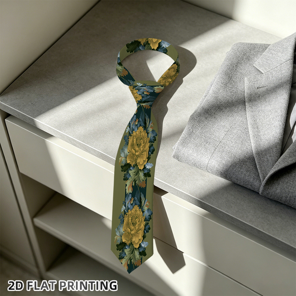 1pc mens   on   tie suitable for street style daily casual styling professional business reception   wedding date annual corporate gathering gentleman formal wear  