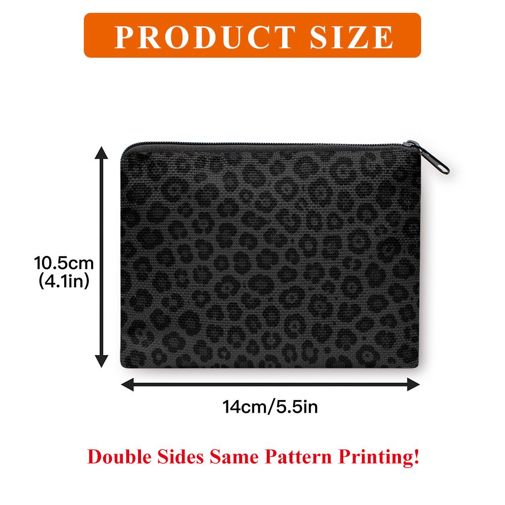 TEMU Porte-monnaie Porte-pièces Mini à Fermeture Éclair pour Femme - Imprimé pour Pièces, Clés, Cartes, Écouteurs | Trousse de Maquillage Compacte