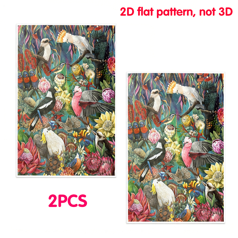 TEMU 2pcs,australian And Dishclothsoft And With Excellent Water Absorption. Used As Cleaning Cloth