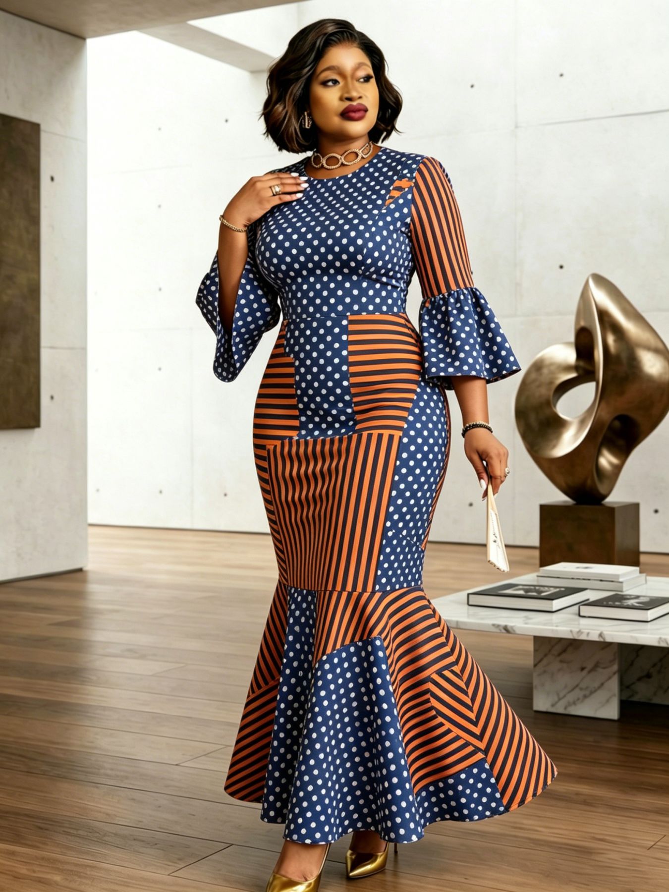 nigerian african dresses sold on Temu United States
