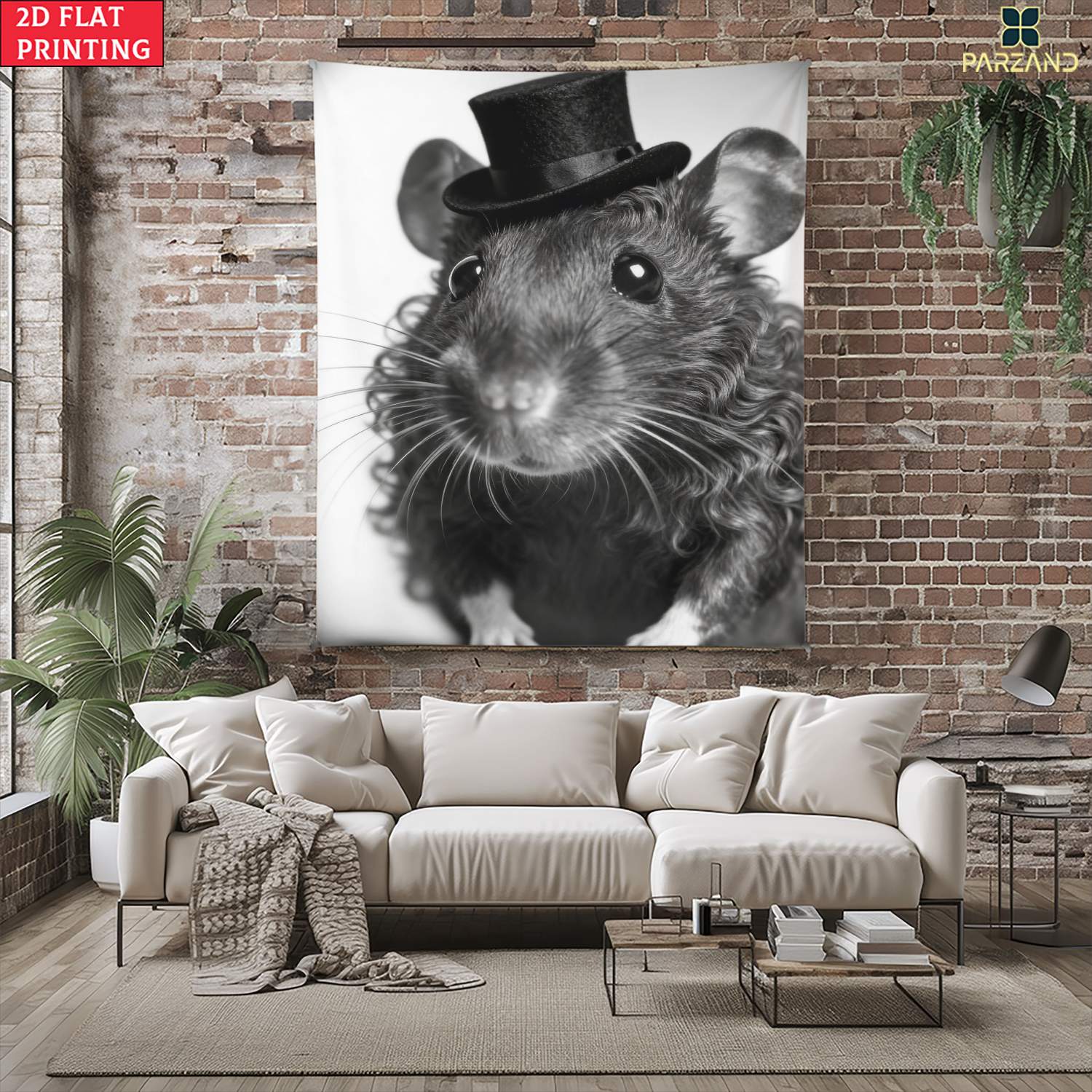 rat with hat sold on Temu United States