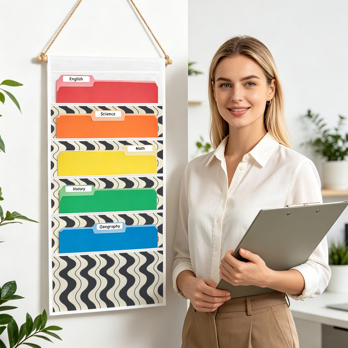 wall file organizer sold on Temu New Zealand