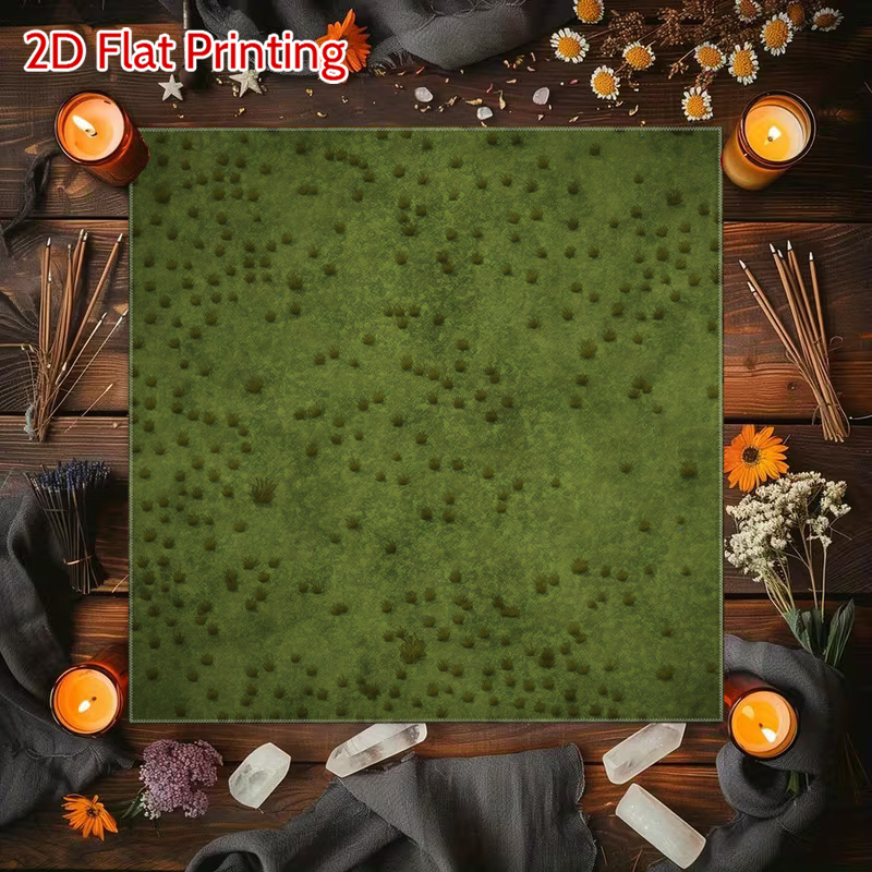 TEMU 1pc 2d Flat Realistic Plain Printed Game Mat Cloth (chess Pieces Not Included), Board Game Tablecloth, Game Board Mat, Tabletop Atmosphere