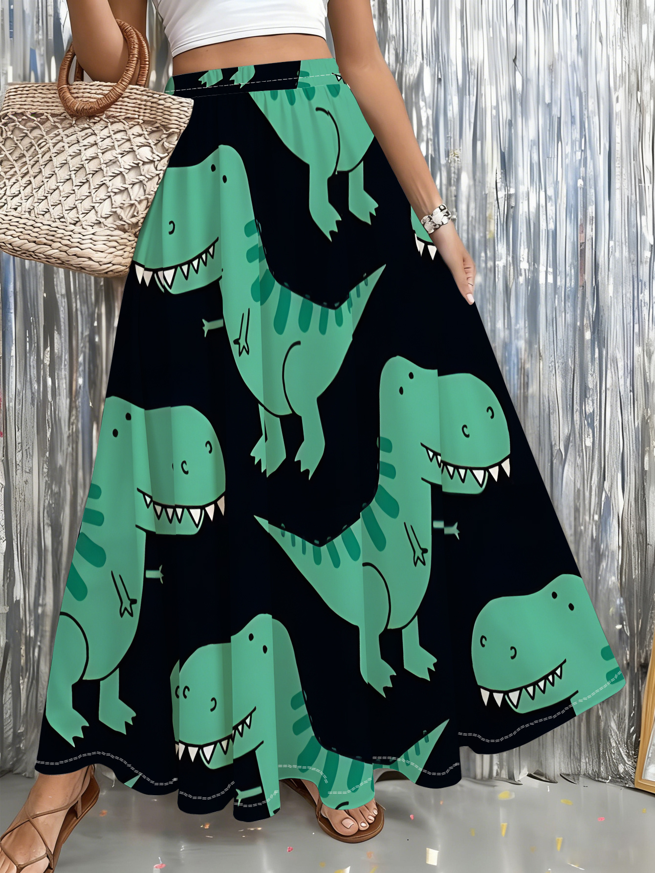 little black dress for homecoming Reverie Plus Size Bubble Hem Lulu B Dress main image 0