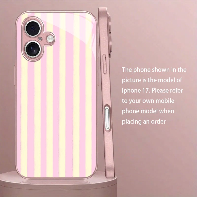 TEMU para teléfono: con estampado de para iPhone 17/17air/16plus/16e/17ProMax/17pm/17pro/15/14/13/12/serie ip11, fundas bonitas antideslizantes con