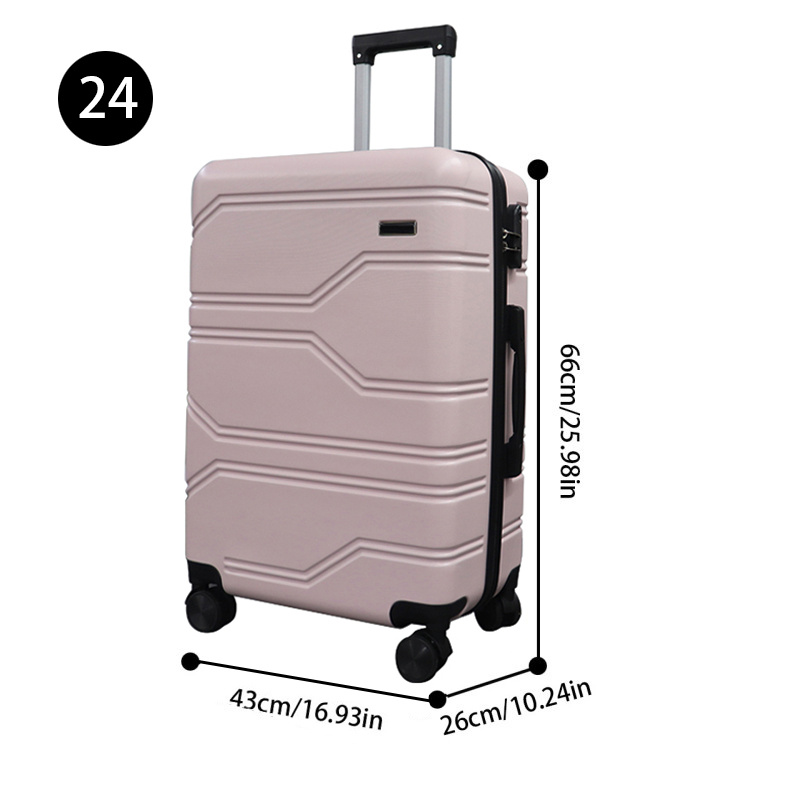 Master Packer 24-Inch Luggage with Expandable Compression Storage