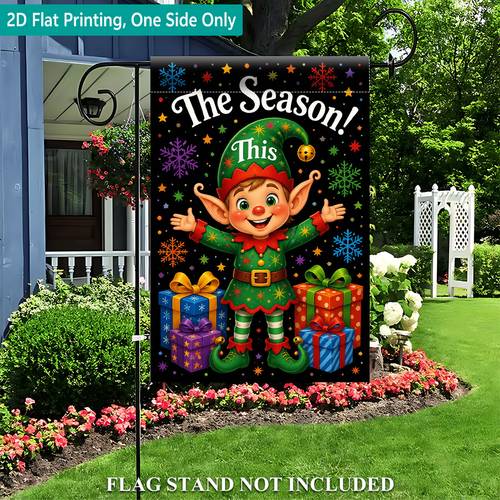 2d flat 2d flat printing garden flag 1pc start the holiday celebration single sided printed garden flag durable polyester outdoor patio decoration suitable for home and garden holiday decoration porch decoration flagpole not included