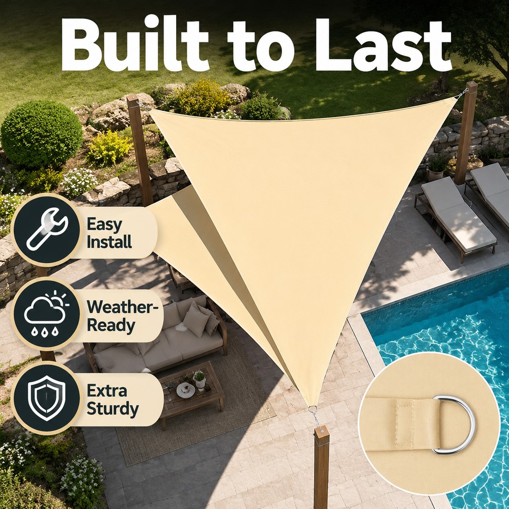 sun shade sail sold on Temu United States