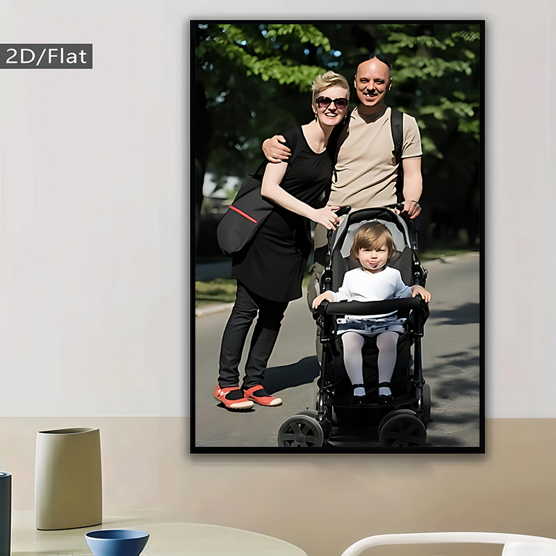 Custom Canvas Print, Personalized Family Portrait Wall Art