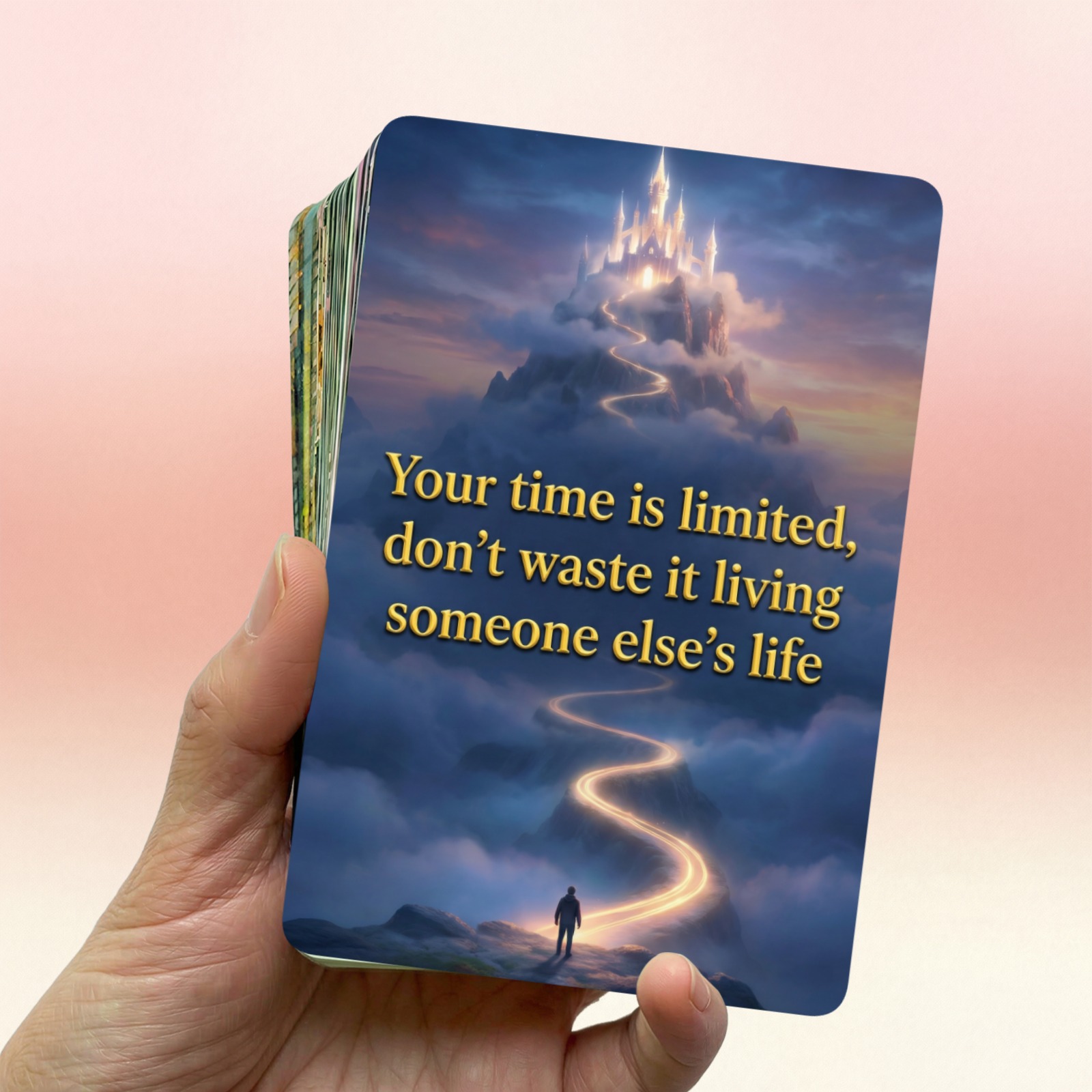 TEMU Craving Daily Motivational Boost Stop Feeling Stuck And Ignite Your Drive 36pcs Inspirational Quote Cards