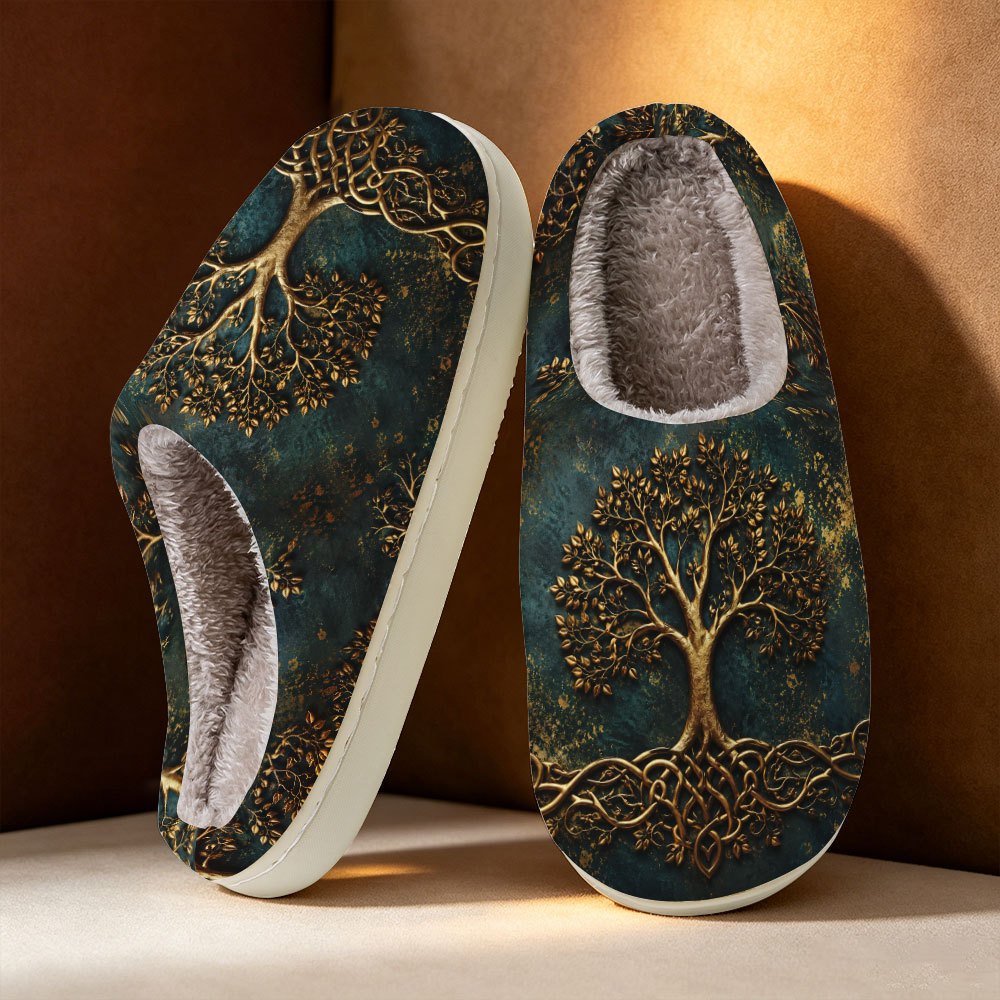 TEMU Three-dimensional Tree Of Vintage Vine Pattern Print Women's , Elegant And Simple, For Men And Women/couples, Essential For Family Parties, The