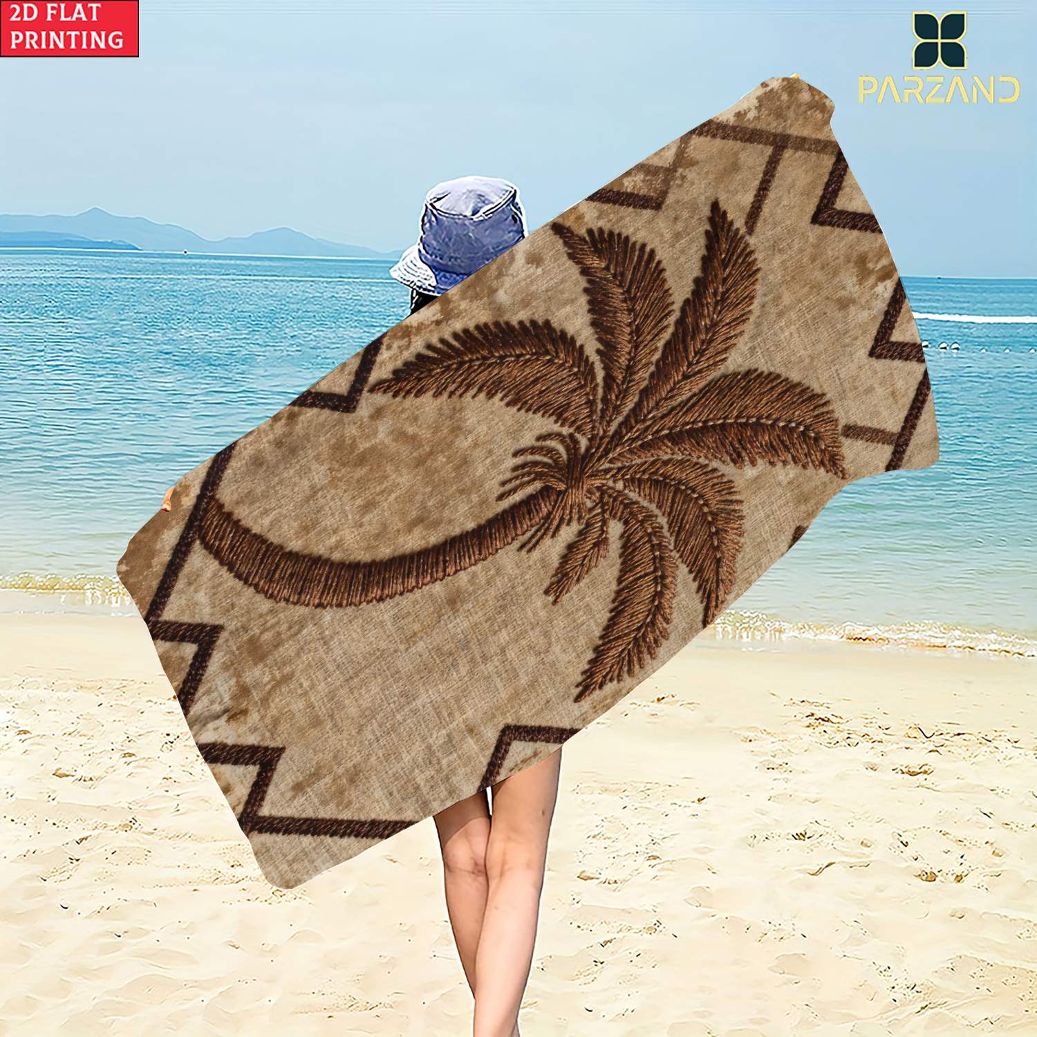 TEMU Toalla de playa extragrande con silueta 2D , 1 pieza - Microfibra ultrasuave y de secado rápido, toalla superabsorbente y libre de arena para