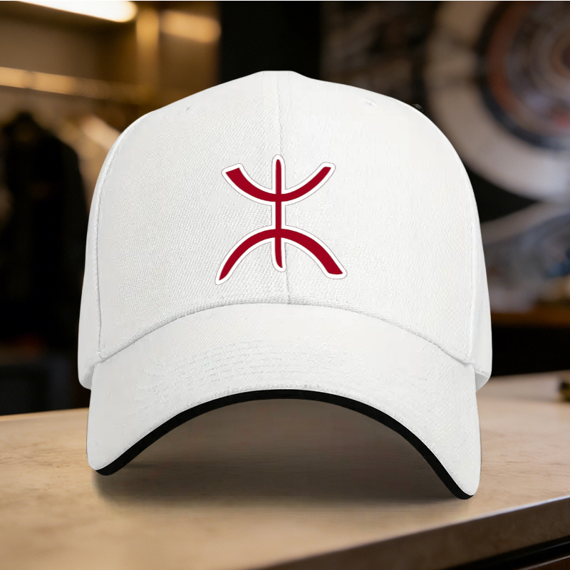 TEMU 1 pièce, Casquette de baseball sandwich réglable avec berbères, Chapeau léger imprimé pour femme, Casquette tendance pour homme sur la , un
