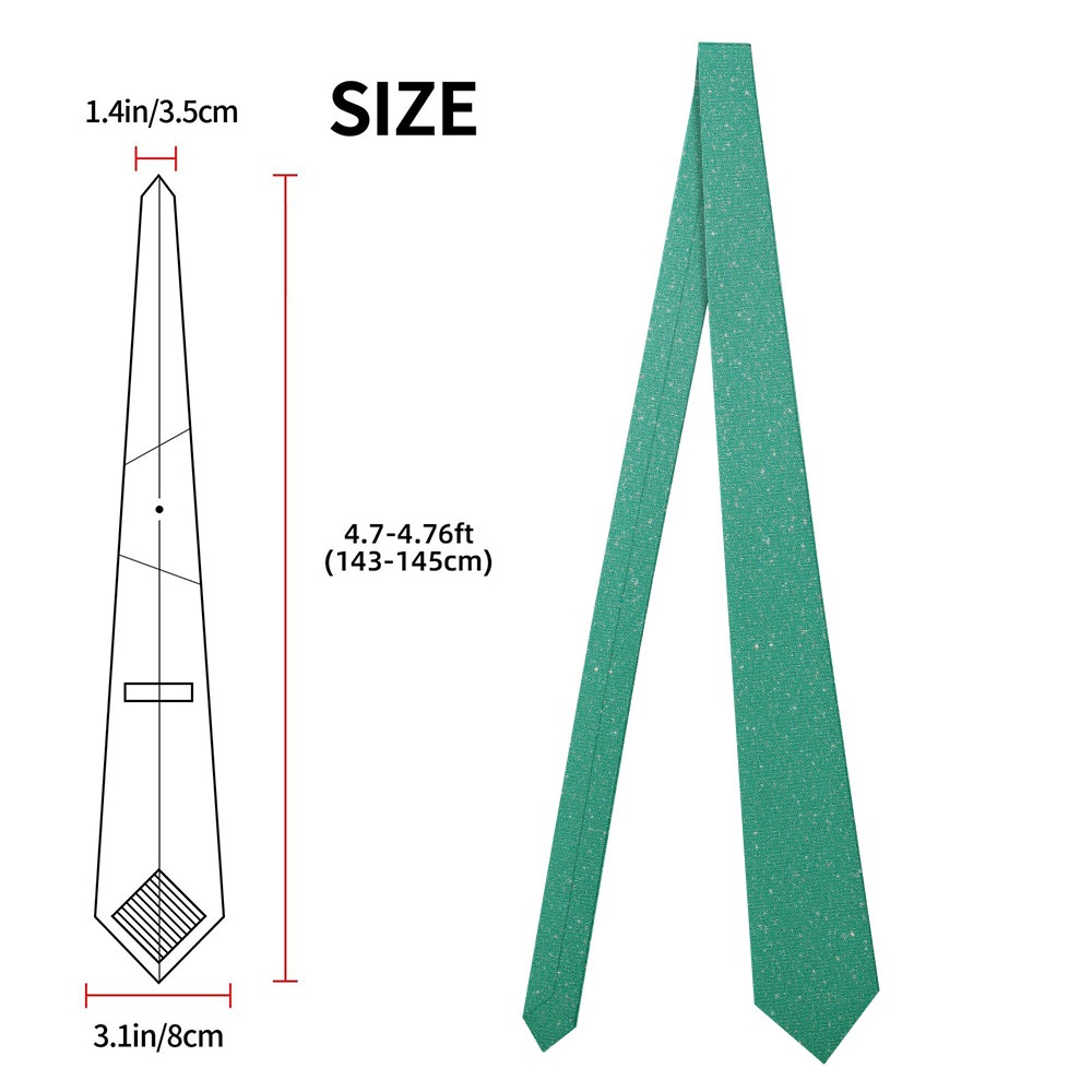 TEMU Corbata de verde para hombre (1 pieza) - Corbata con de , adecuada para reuniones de negocios, , uso casual, tela con verde, cómoda para uso