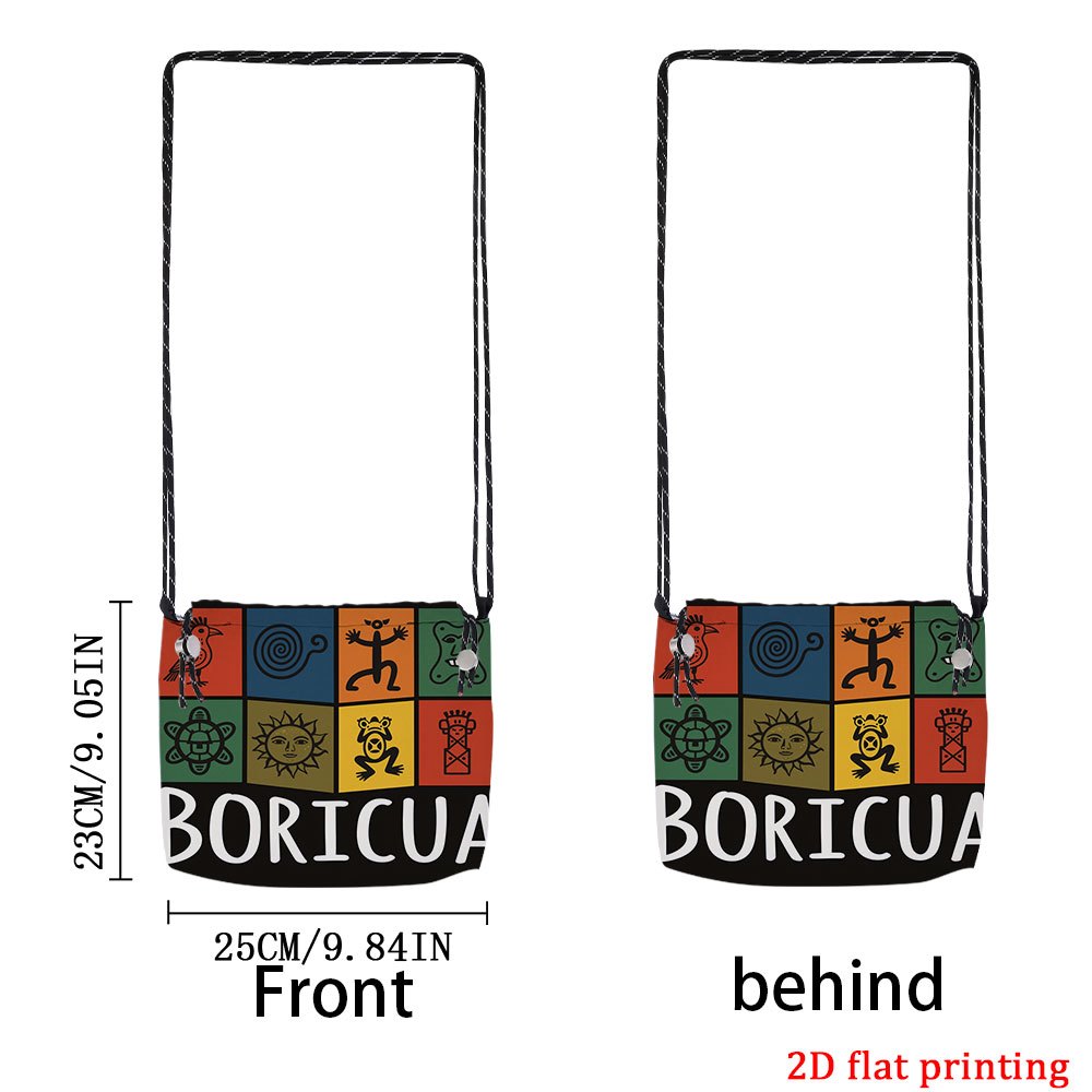 TEMU A Lightweight, Stylish Crossbody Bag Featuring Vibrant 2d Flat Prints Of Artistic Symbols, Perfect For Daily Use By Women. Ideal For Travel,