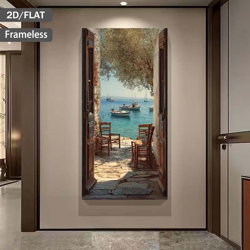 Modern Abstract Seascape Canvas Painting