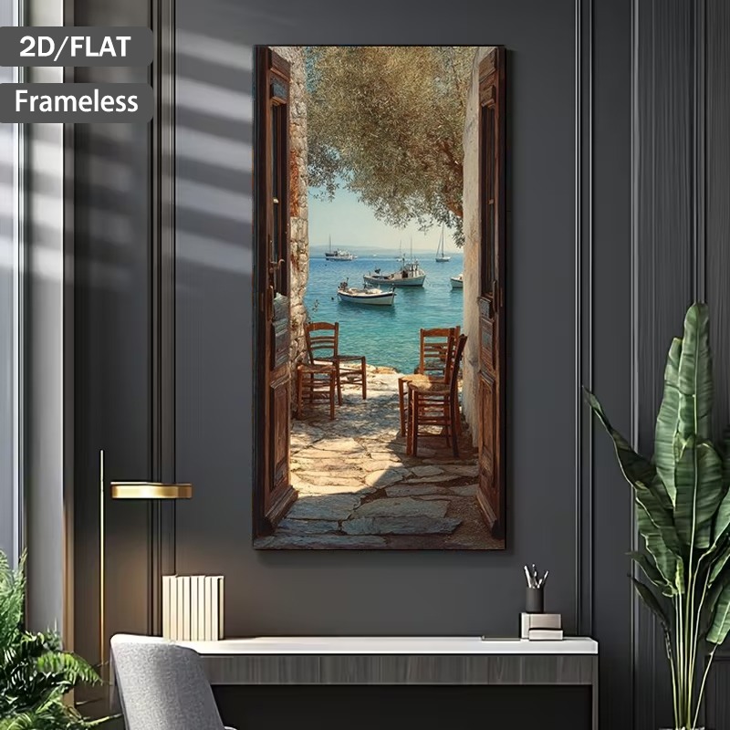 Modern Abstract Seascape Canvas Painting