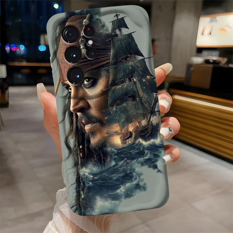 TEMU Phone Case - Pirate Ship And Phone Case, Durable Protective Case, Suitable For Galaxy A13 A14 A16 A20s A25 A26 A30 A31 A32 A33 A35 A51 A52 A53