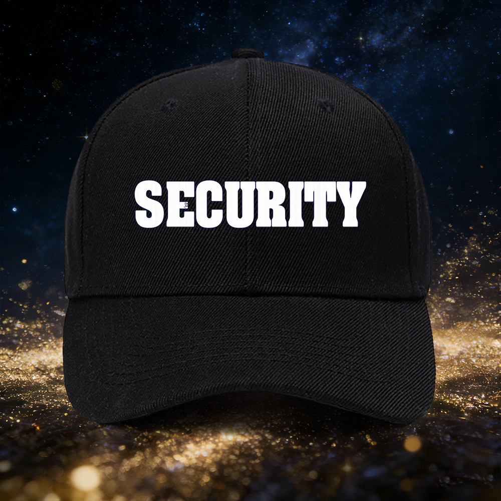 TEMU 1pc, "safety" Adjustable Baseball , Lightweight Printed Women's Hat, "safety" Men's Trendy , An Ideal Gift For Weddings, Parties, And Birthdays.