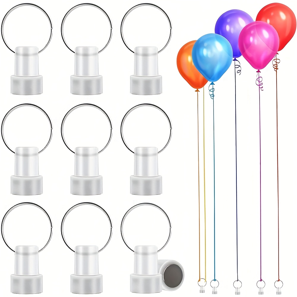 10pcs Balloon Weights | Wedding, Birthday, And Party Floating Prevention Kit, Suitable For Multiple Occasions, Pvc Material Party Packs