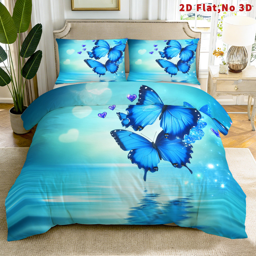 2d flat 2 3pcs   duvet cover set queen king full sizes   multiple sizes   bedding elegant bed cover set breathable and stylish   printed bedding 1 duvet cover 1 2 pillowcases   dorm machine washable easy