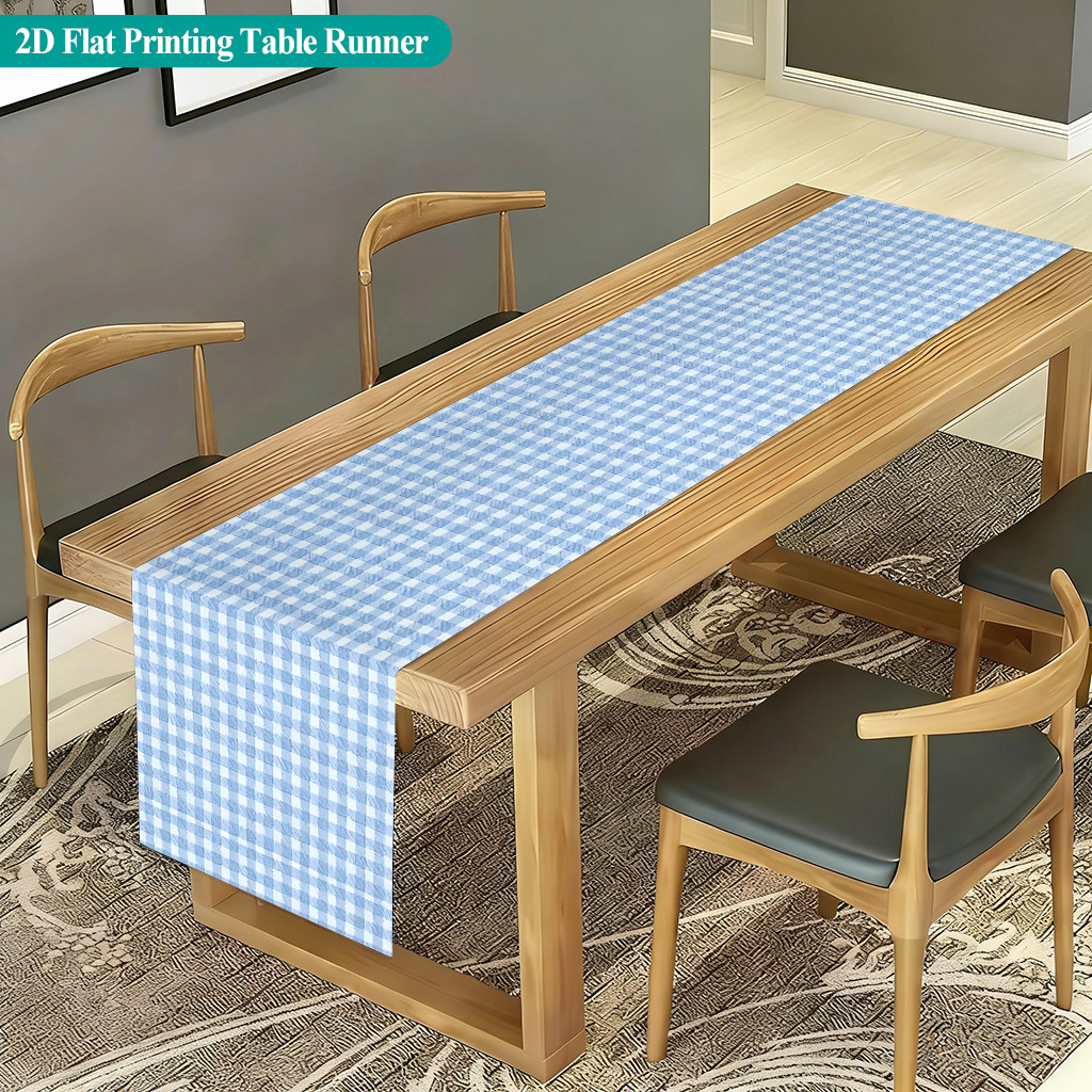 checkered runners sold on Temu United States
