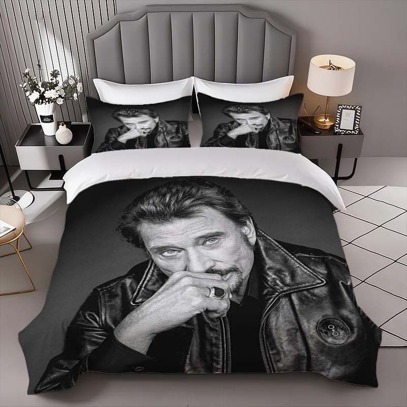 TEMU Parure de lit 3 pièces sur le thème 2, tendance du An 2026, housse de couette et taies d'oreiller, douce et confortable, convient à toutes ,