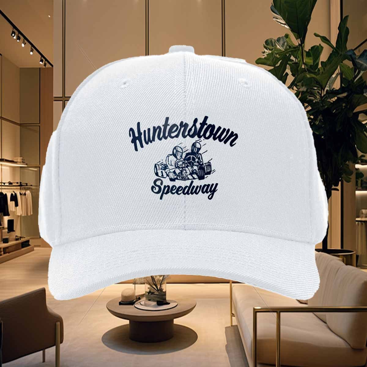 품목 사진 빈티지 3  트러커 야구 모자, hunterstown   & 카트 레이싱 - 조절식 面。钩 .루프 잠금장치, 통기성, 야외, 카트 경주 행사, 레트로에 적합, 손세탁 가능