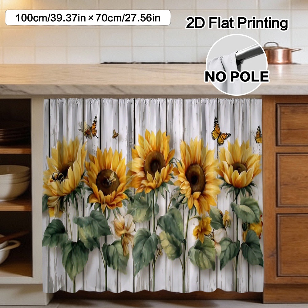 TEMU 2D Flat - (2D Flat) 1 pz e Decorazione per Armadio a di e - Poliestere facile da pulire, Design con per Bastone Facile Installazione, Studio