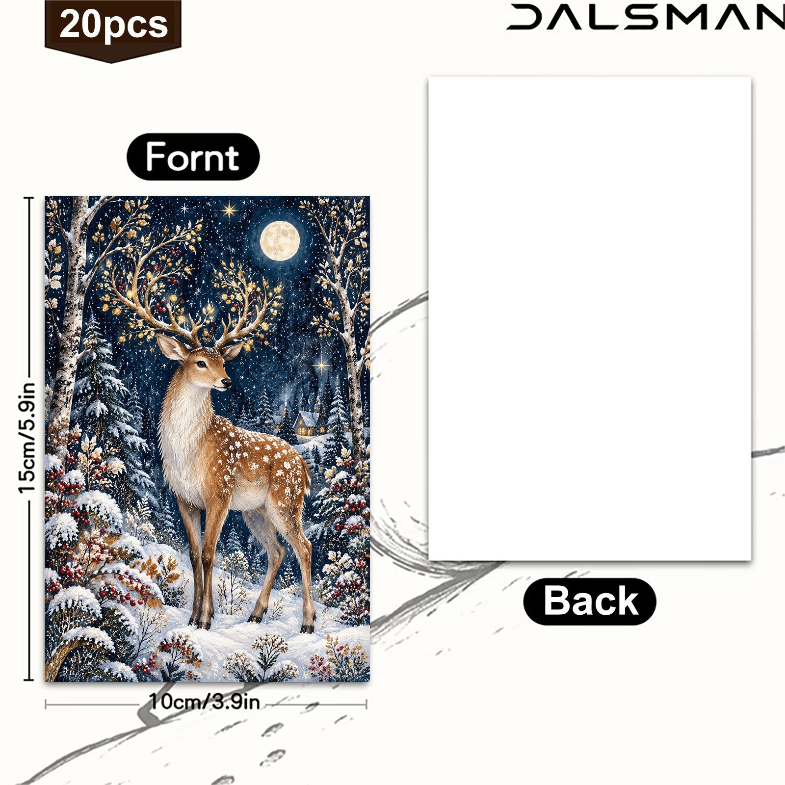 20 pack   winter   postcards aesthetic   scenery for holiday greeting cards and seasonal home decor gifts for  