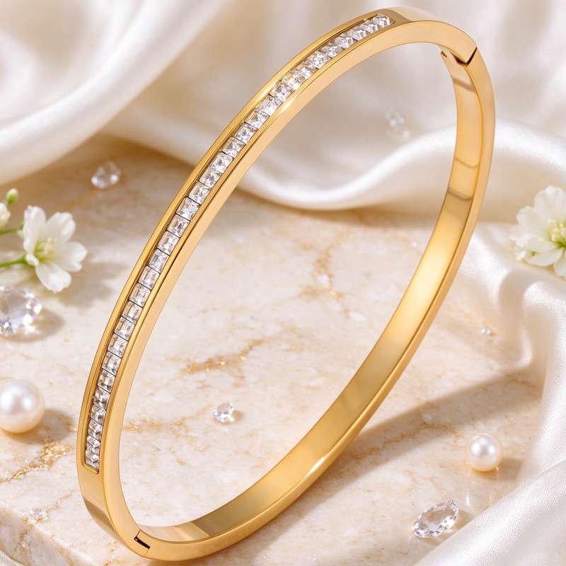 3pcs Casual Attire Necklace, Bracelet, and Ring Set